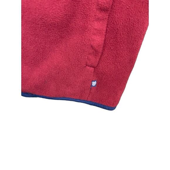 Chaps Ralph Lauren Fleece Vest Mens Size XXL Red Zip Up with Pockets - Picture 7 of 8